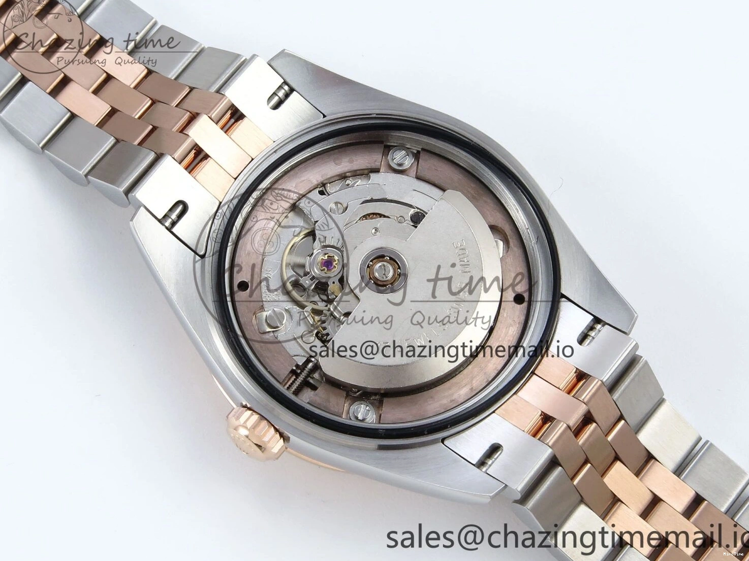 MiroTime 0324 DateJust 31 278381RBR ARF 1:1 Best Edition 904L Steel White Diamonds Dial Diamonds Bezel on SS RG Jubilee Bracelet ETA Versatile 392